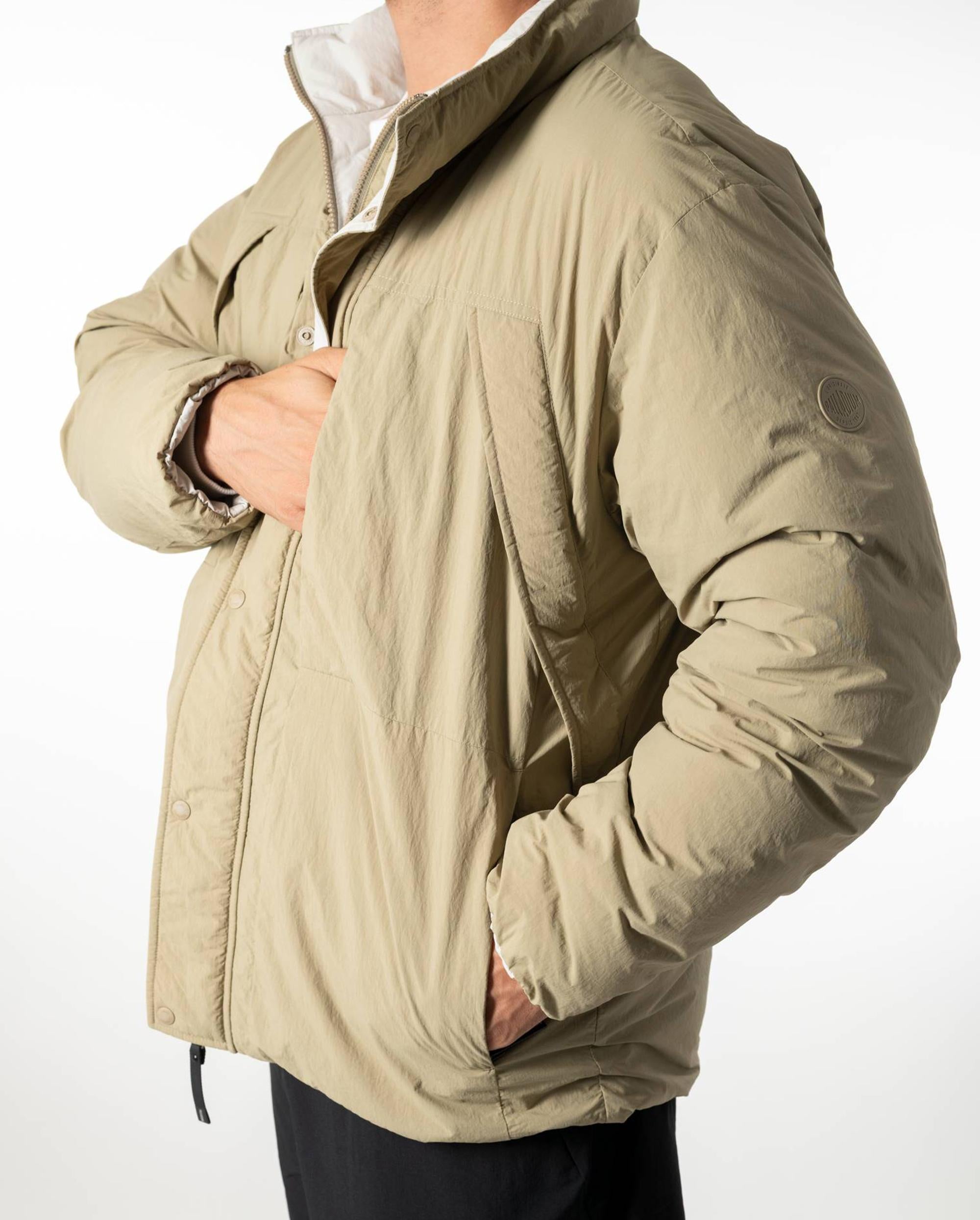 1011699-257 | MEN'S WATER REPELLENT REVERSIBLE DOWN JACKET | WARM SAND