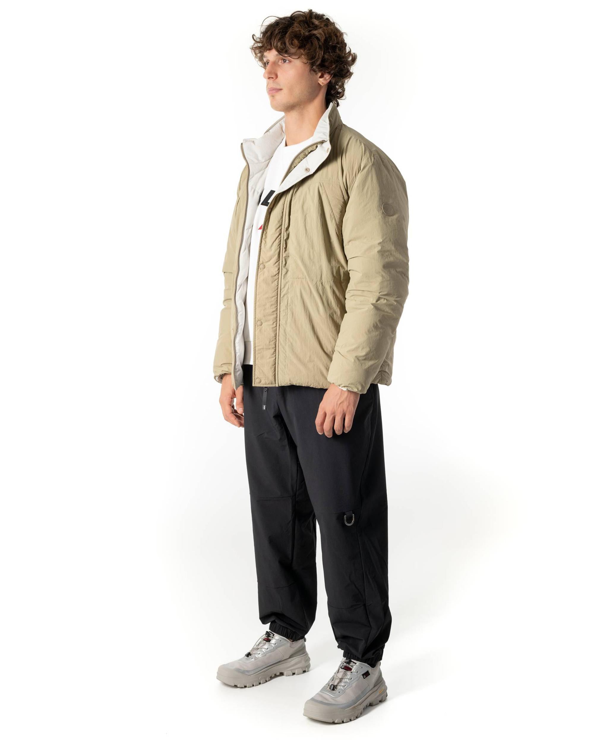 1011699-257 | MEN'S WATER REPELLENT REVERSIBLE DOWN JACKET | WARM SAND