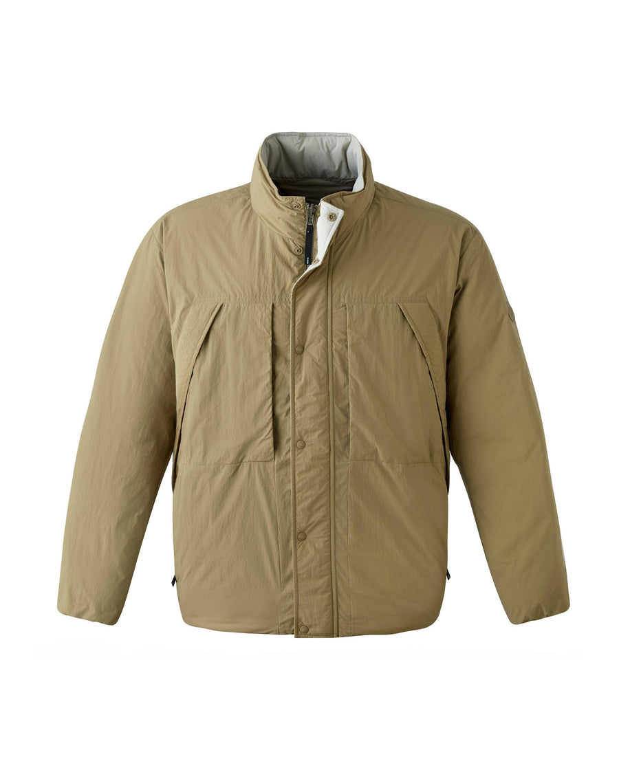 1011699-257 | MEN'S WATER REPELLENT REVERSIBLE DOWN JACKET | WARM SAND