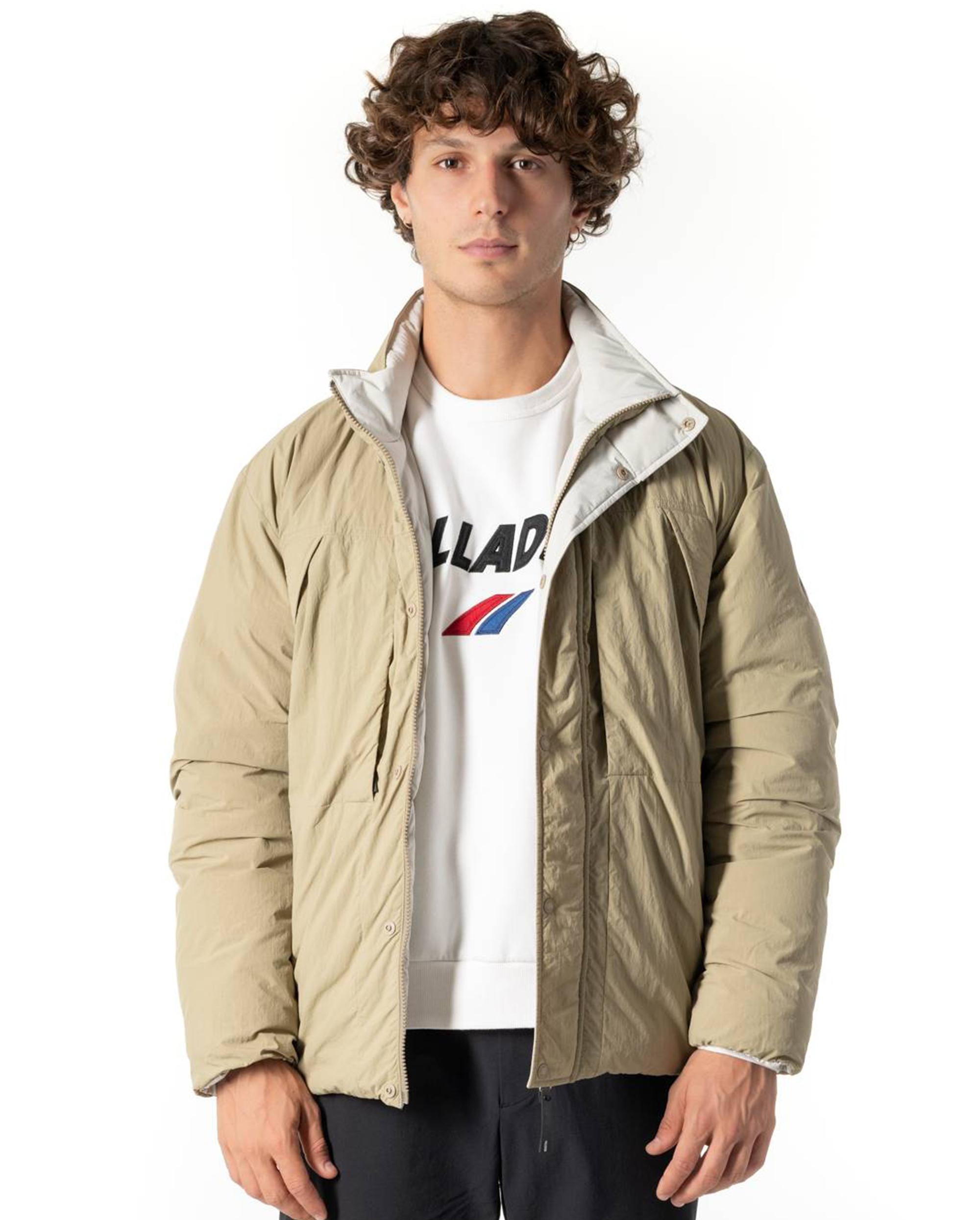 1011699-257 | MEN'S WATER REPELLENT REVERSIBLE DOWN JACKET | WARM SAND