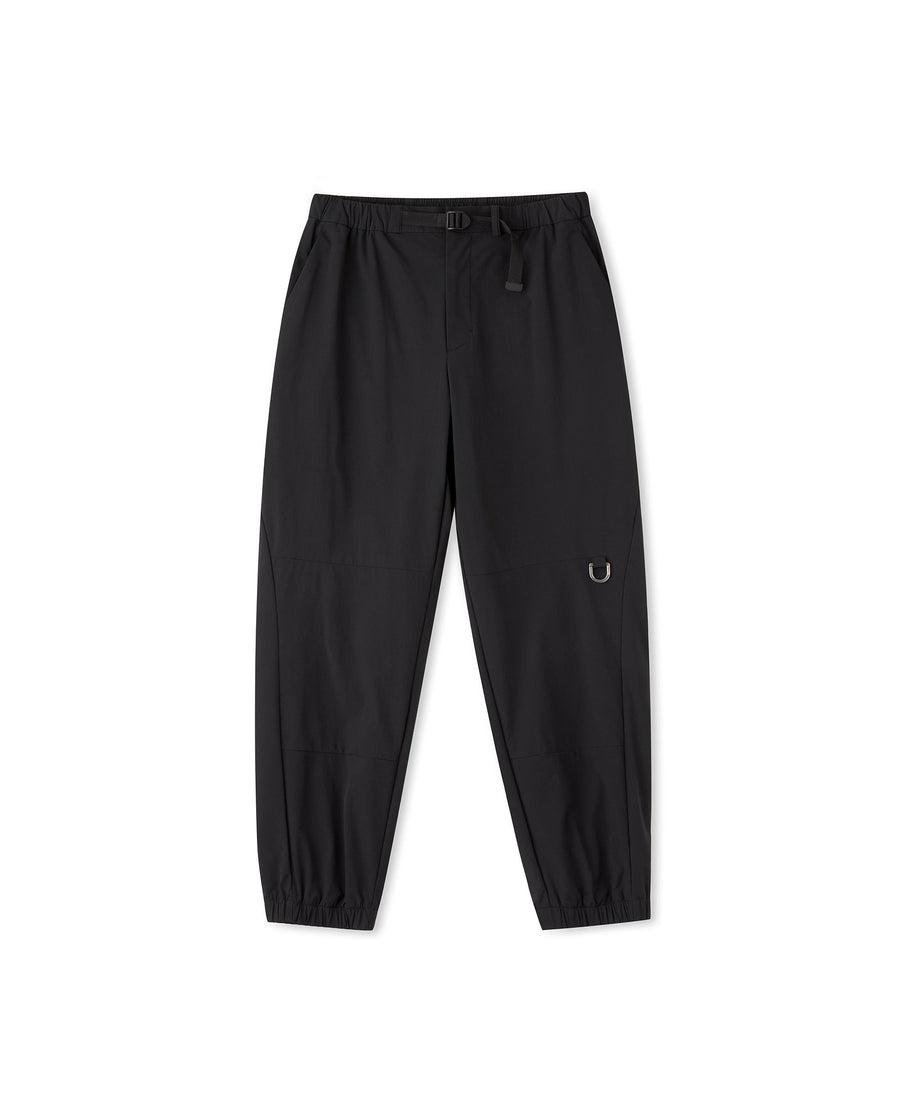 1011705-008 | MEN'S BELTED JOGGER PANTS | BLACK