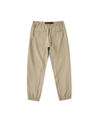 1011705-257 | MEN'S BELTED JOGGER PANTS | WARM SAND