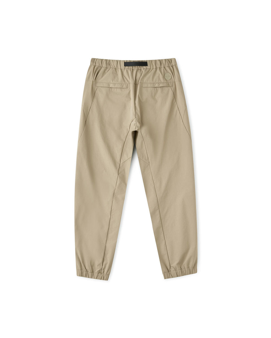 1011705-257 | MEN'S BELTED JOGGER PANTS | WARM SAND