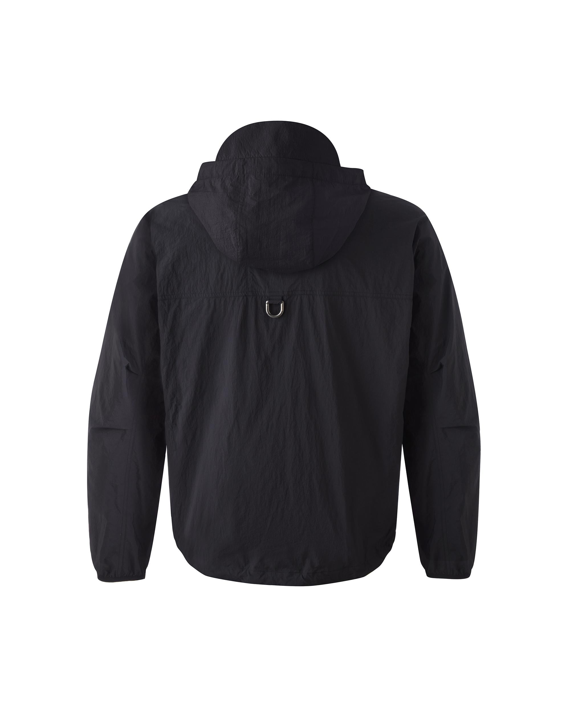 1011706-008 | MEN'S HOODED JACKET | BLACK