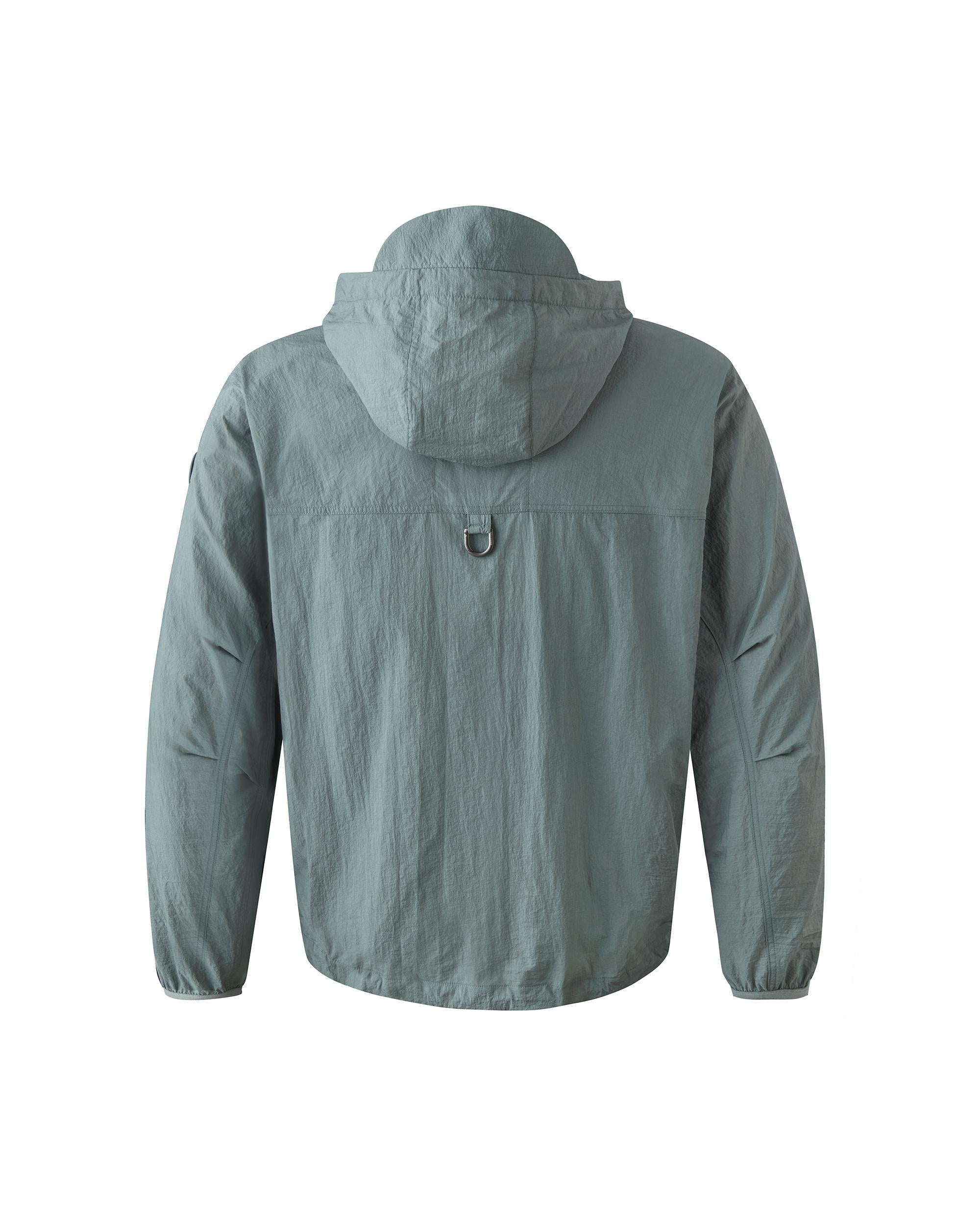 1011706-315 | MEN'S HOODED JACKET | SAGE GREEN