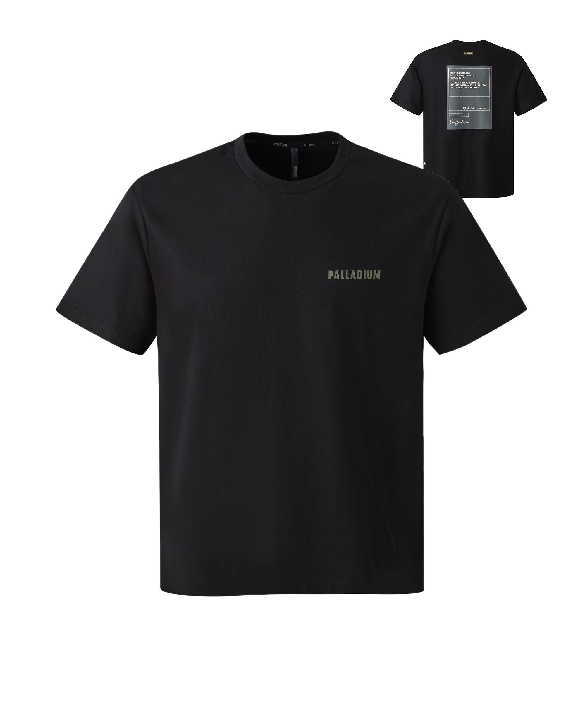 1011708-008 | MEN'S PALLADIUM LOGO T-SHIRT | BLACK