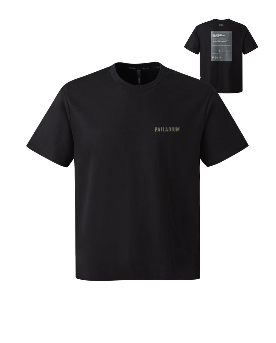 1011708-008 | MEN'S PALLADIUM LOGO T-SHIRT | BLACK