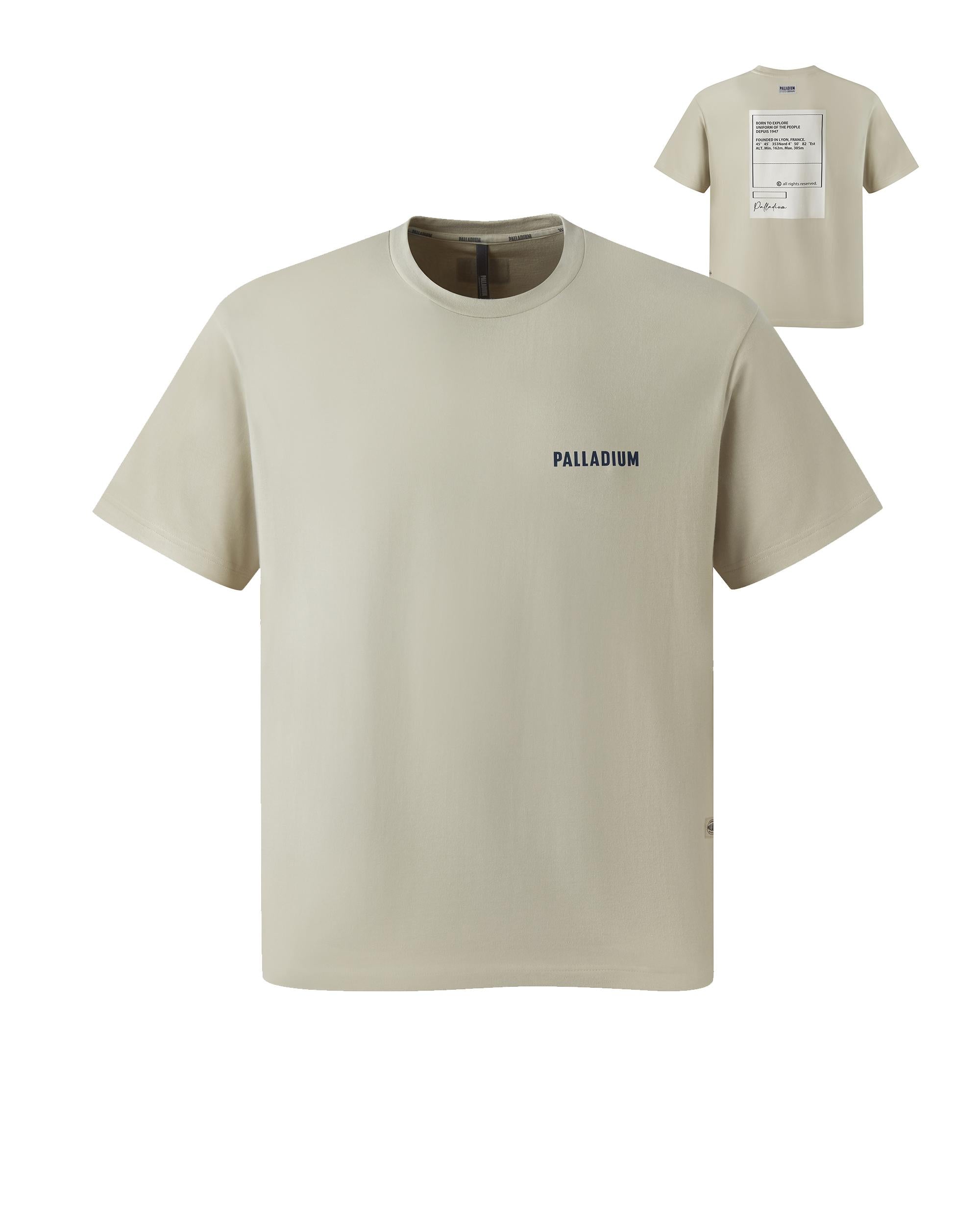 1011708-055 | MEN'S PALLADIUM LOGO T-SHIRT | MOONSTRUCK