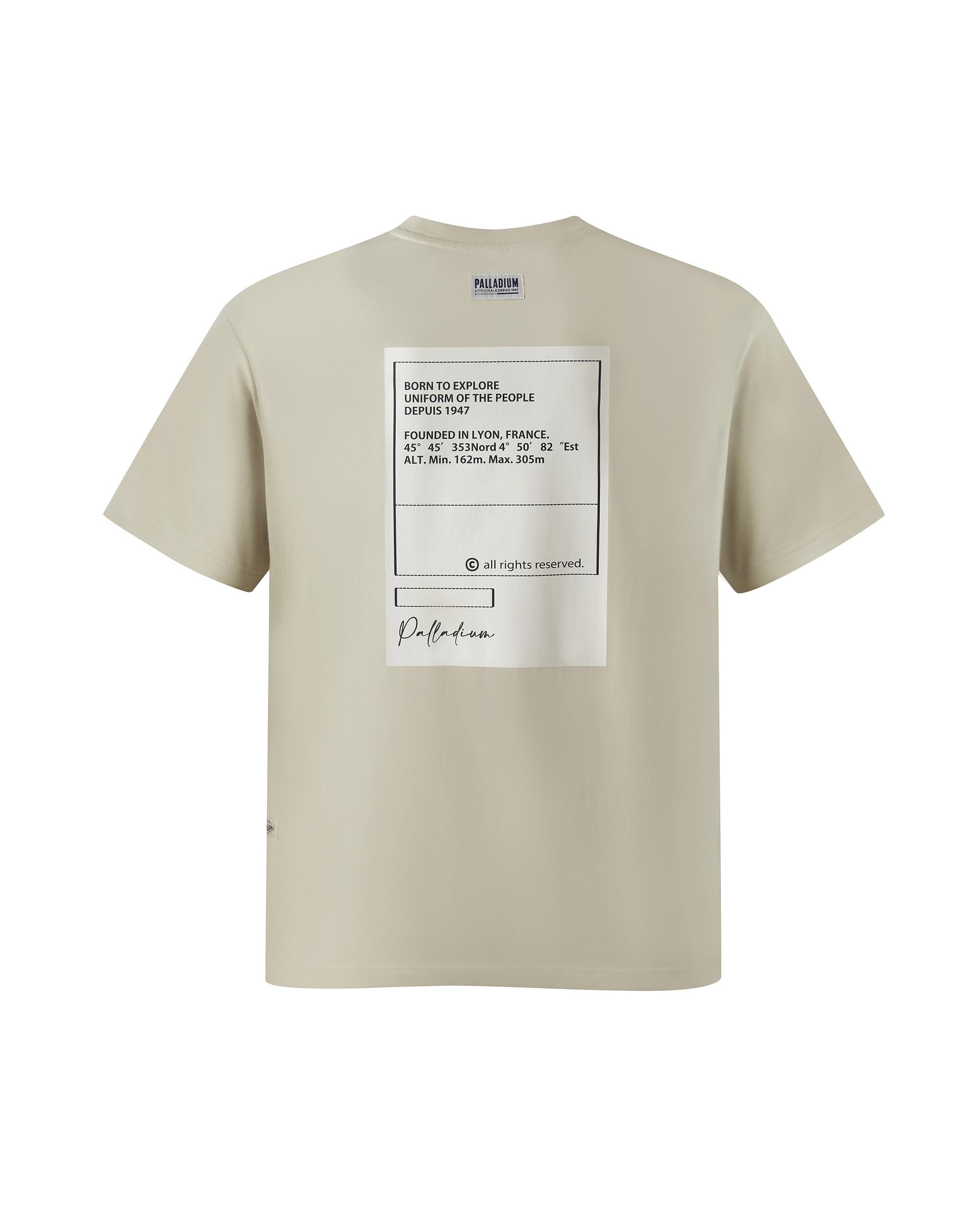 1011708-055 | MEN'S PALLADIUM LOGO T-SHIRT | MOONSTRUCK