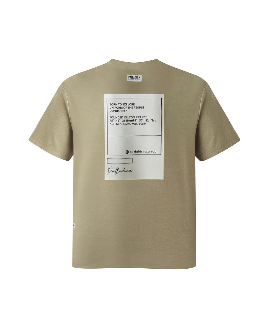 1011708-297 | MEN'S PALLADIUM LOGO T-SHIRT | HERITAGE CAMEL