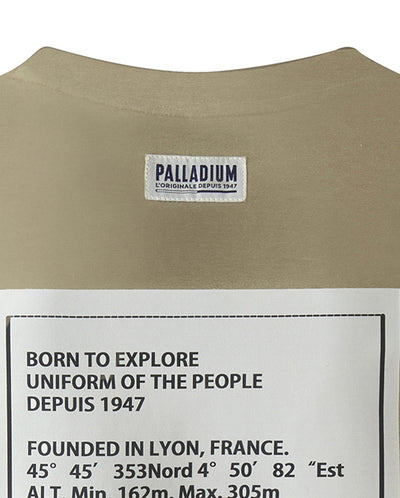 1011708-297 | MEN'S PALLADIUM LOGO T-SHIRT | HERITAGE CAMEL