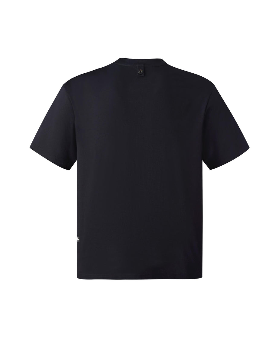 1011709-008 | MEN'S URBAN THEME PRINTED T-SHIRT | BLACK