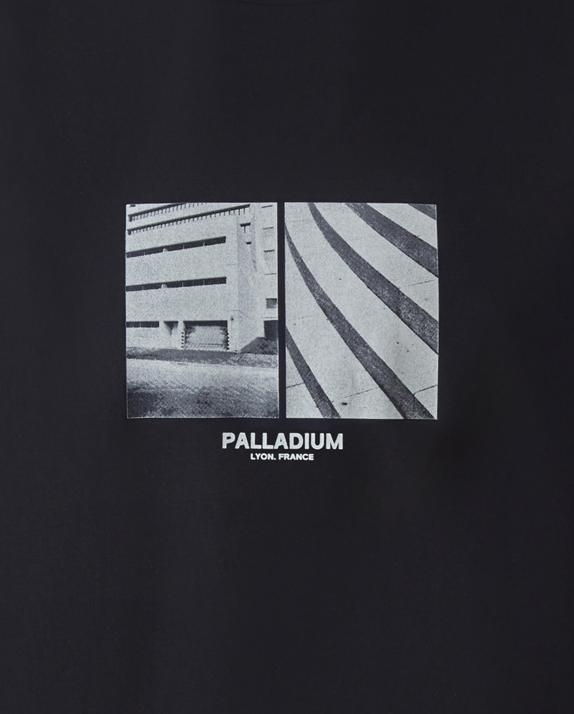 1011709-008 | MEN'S URBAN THEME PRINTED T-SHIRT | BLACK