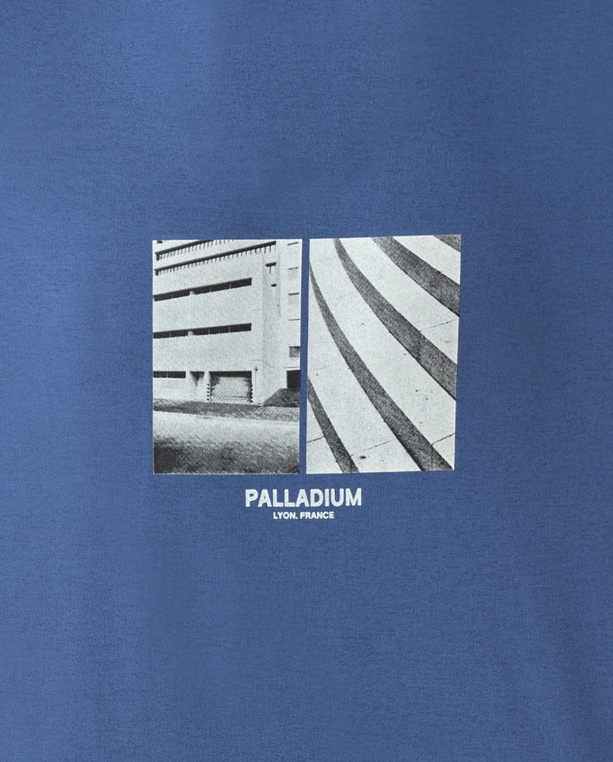 1011709-441 | MEN'S URBAN THEME PRINTED T-SHIRT | DUSTED BLUE