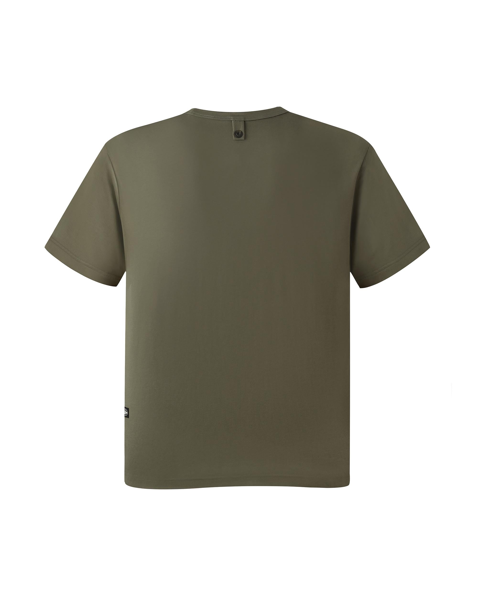 1011710-309 | MEN'S PALLADIUM LOGO POCKET T-SHIRT | OLIVE GREEN