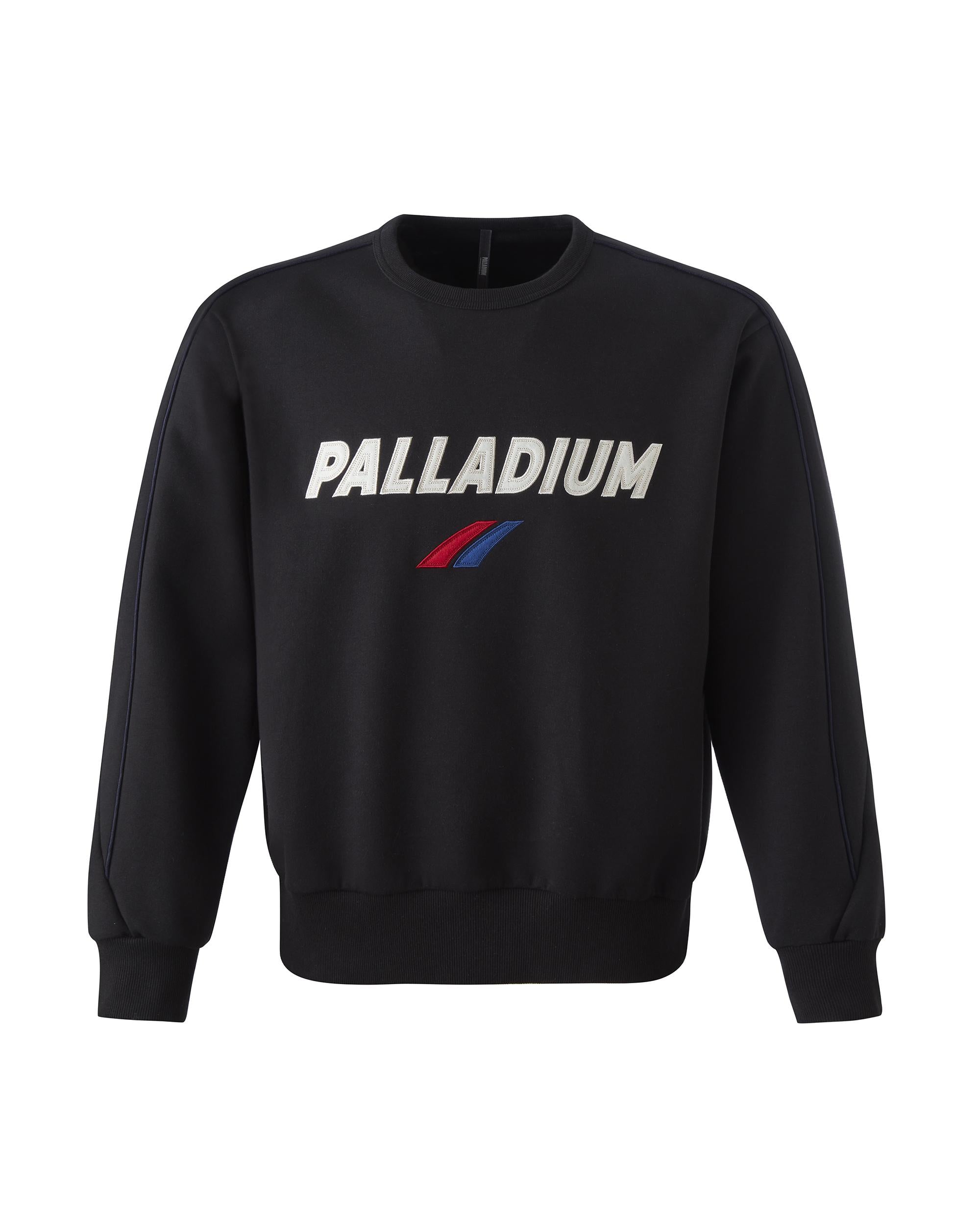 1011726-008 | MEN'S VINTAGE PALLADIUM LOGO SWEATSHIRT | BLACK