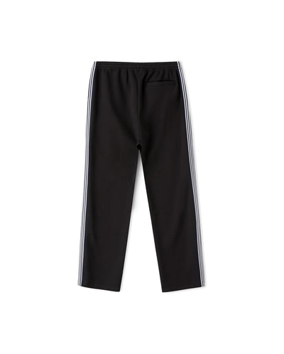 1011727-008 | MEN'S LOGO SIDE STRIPES COLOR BLOCKS PANTS | BLACK