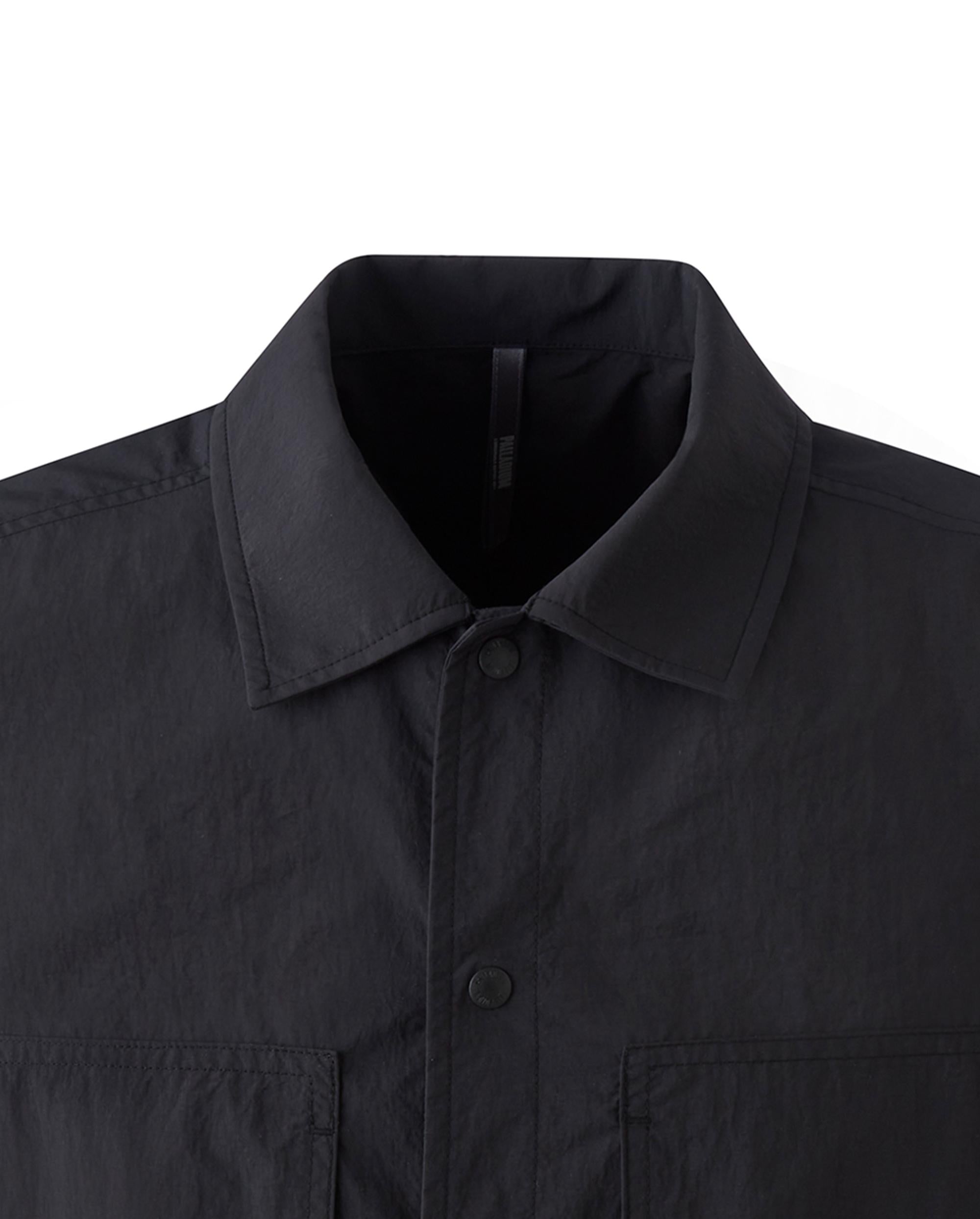 1011728-008 | MEN'S SHORT SLEEVES SHIRT | BLACK