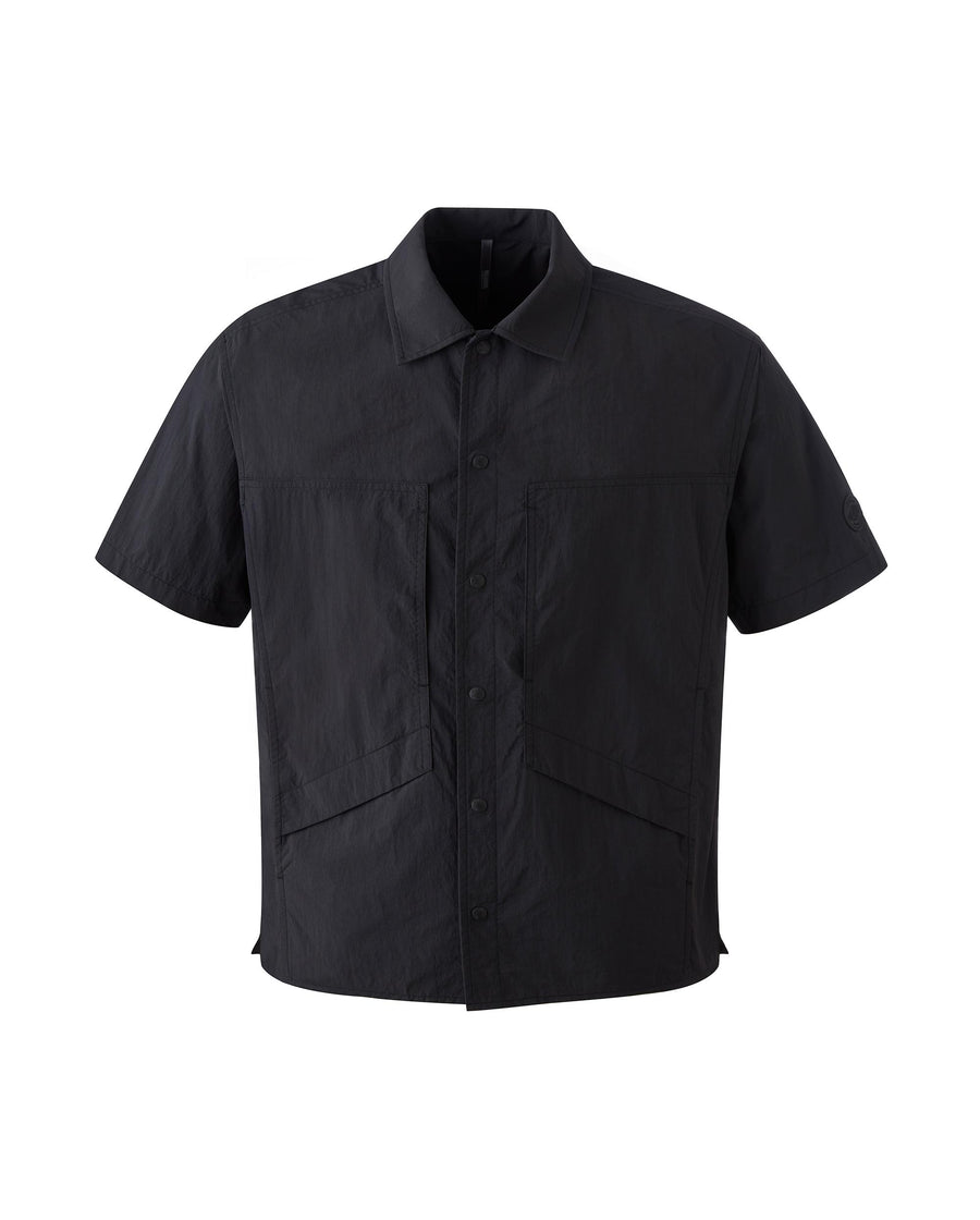 1011728-008 | MEN'S SHORT SLEEVES SHIRT | BLACK