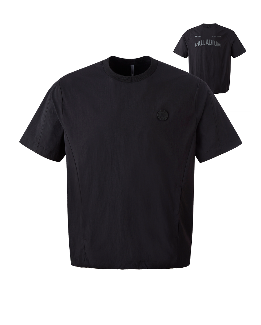 1011730-008 | MEN'S PALLADIUM LOGO SHORT SLEEVES T-SHIRT | BLACK