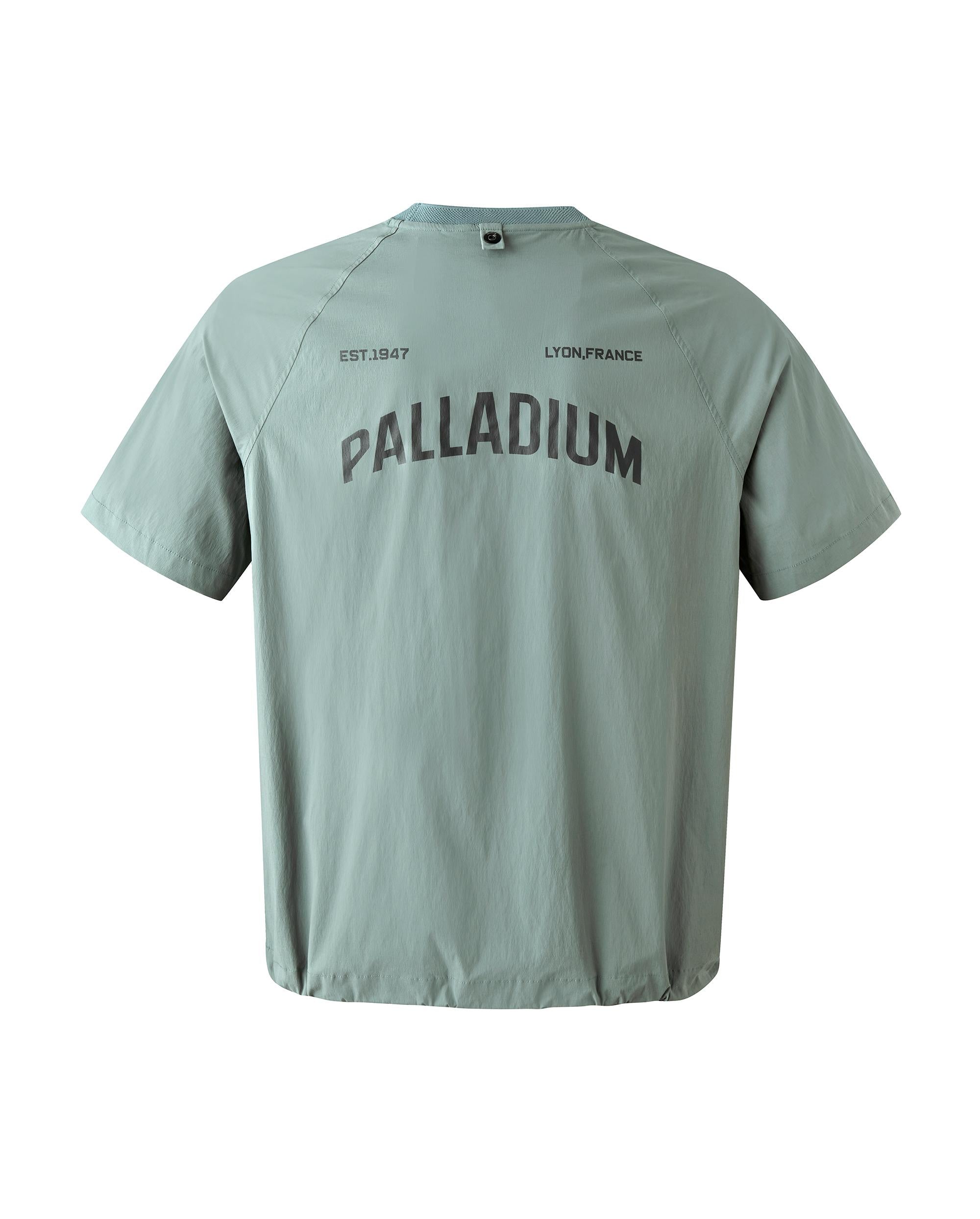 1011730-315 | MEN'S PALLADIUM LOGO SHORT SLEEVES T-SHIRT | SAGE GREEN