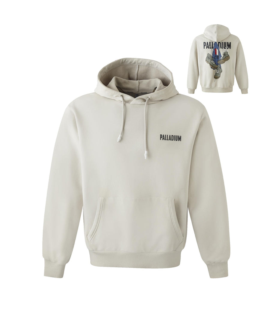 1011733-055 | MEN'S VINTAGE PALLADIUM LOGO HOODIE | MOONSTRUCK