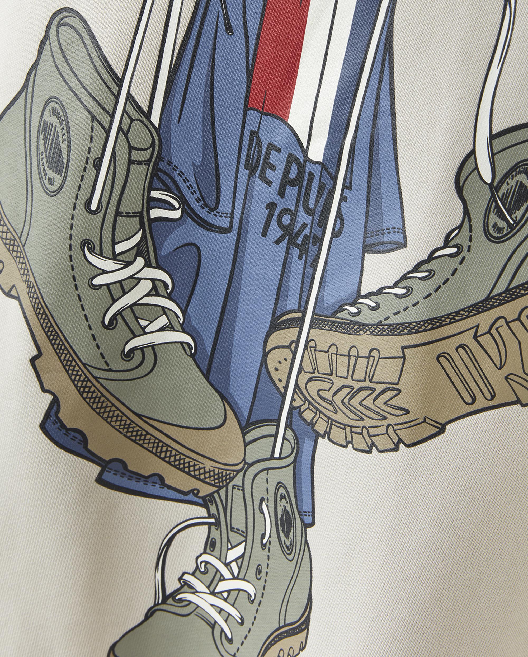 1011733-055 | MEN'S VINTAGE PALLADIUM LOGO HOODIE | MOONSTRUCK