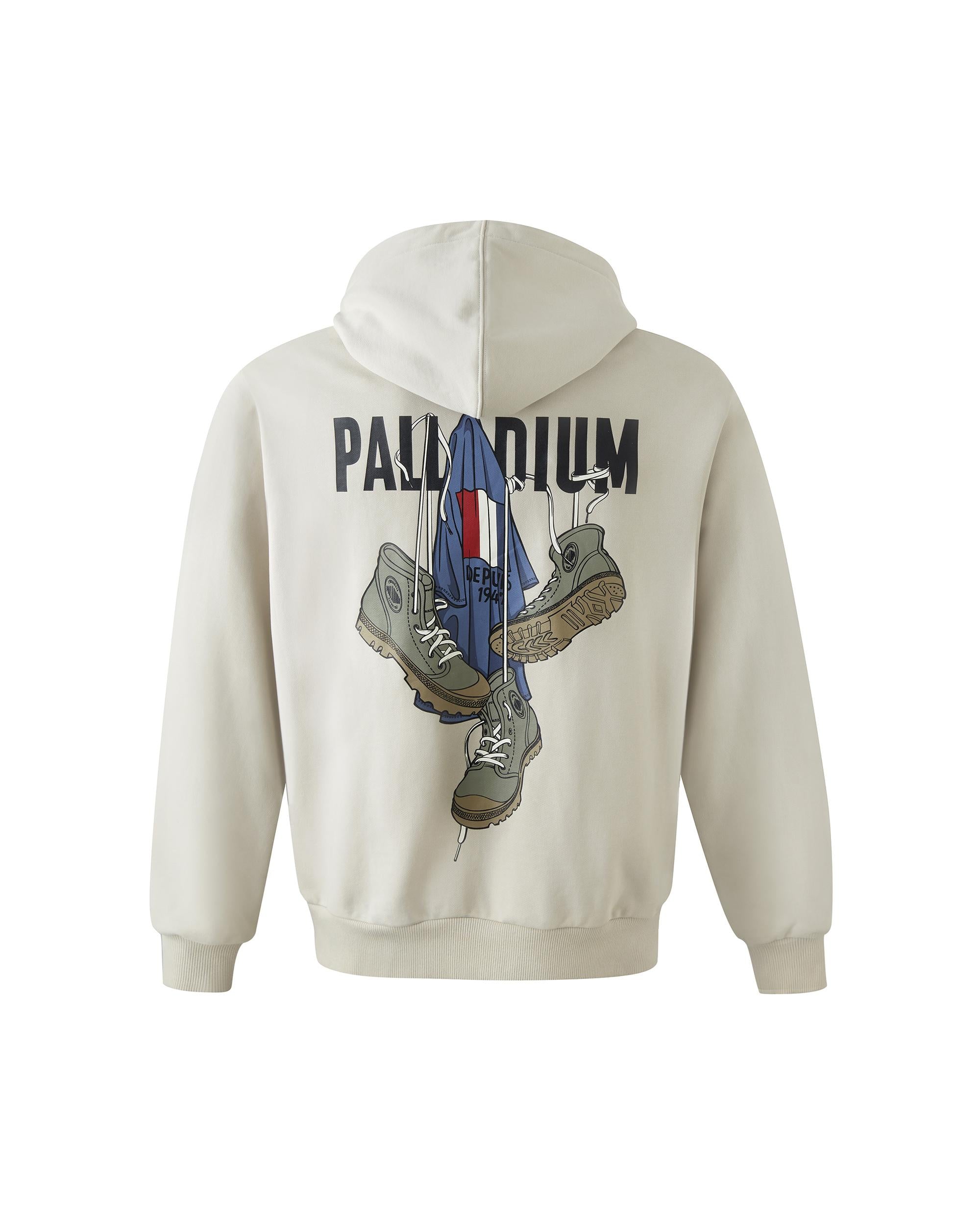 1011733-055 | MEN'S VINTAGE PALLADIUM LOGO HOODIE | MOONSTRUCK