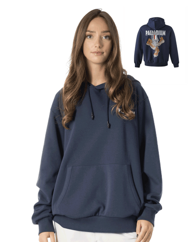 1011733-480 | MEN'S VINTAGE PALLADIUM LOGO HOODIE | OMBRE BLUE