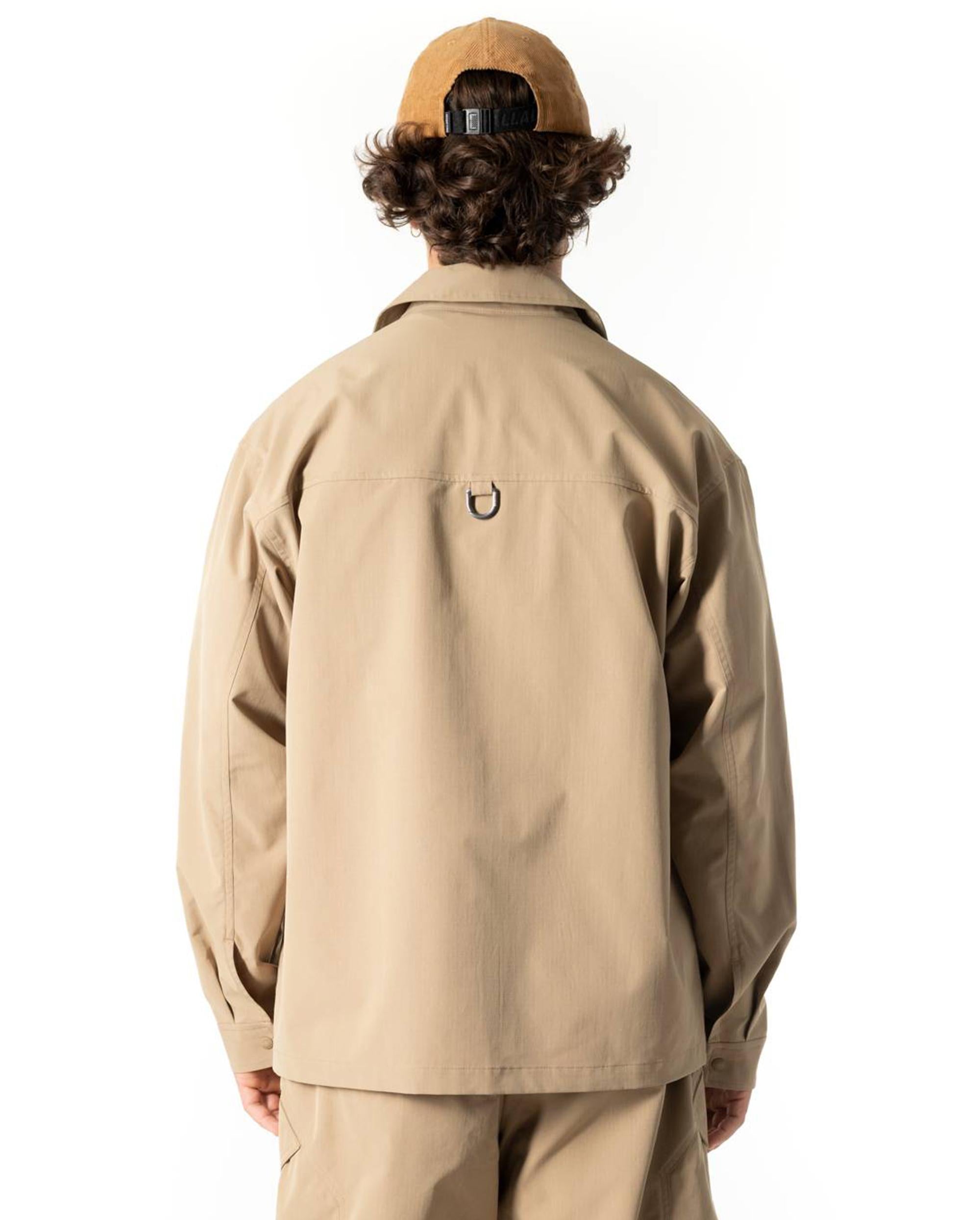 1011734-297 | MEN'S PALLADIUM LOGO WATER REPELLENT CARGO JACKET | HERITAGE CAMEL