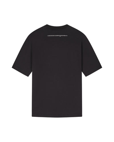 1011778-032 | MEN'S THEME PRINTED LOOSE FIT COTTON T-SHIRT | TAP SHOE