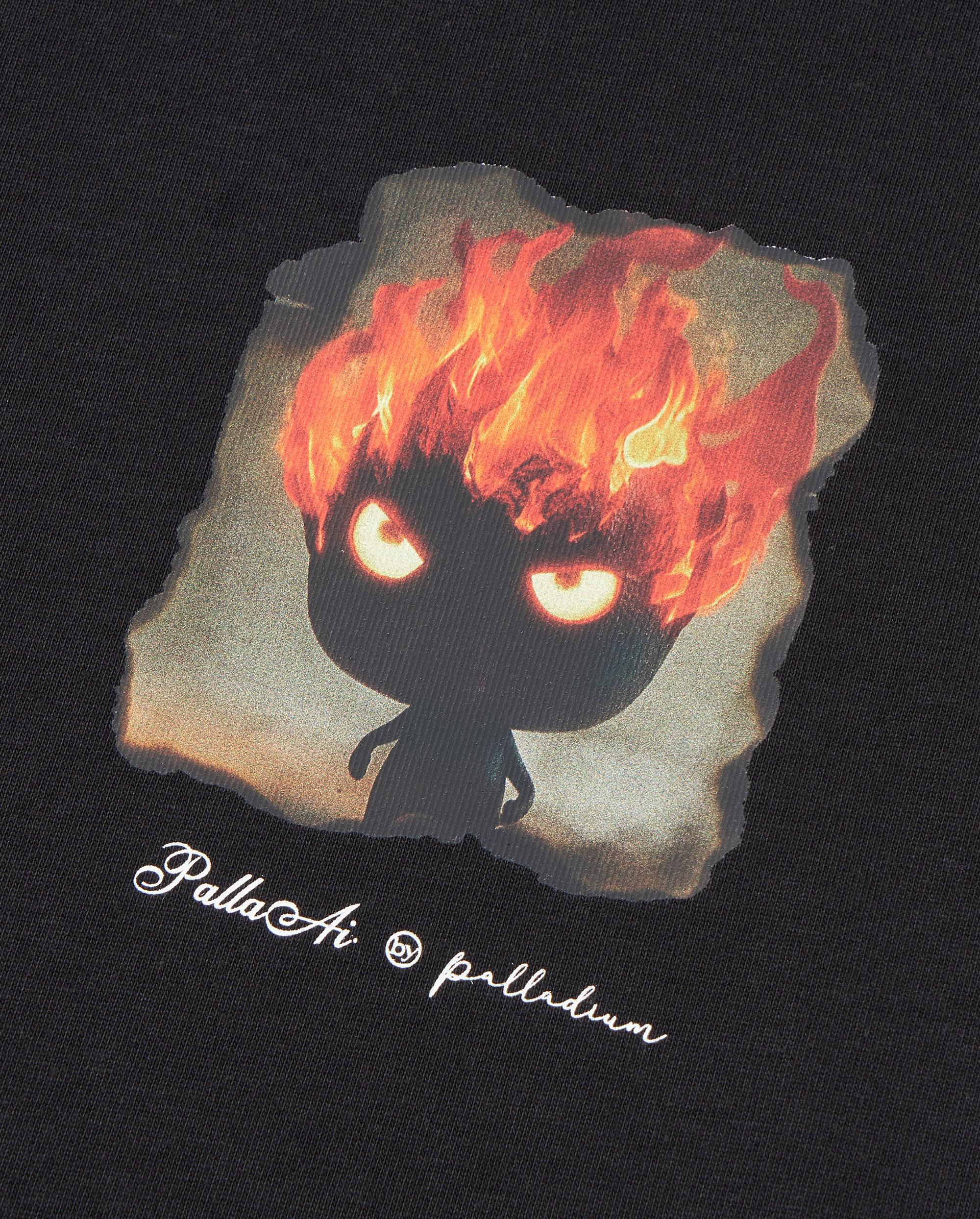 1011778-032 | MEN'S THEME PRINTED LOOSE FIT COTTON T-SHIRT | TAP SHOE