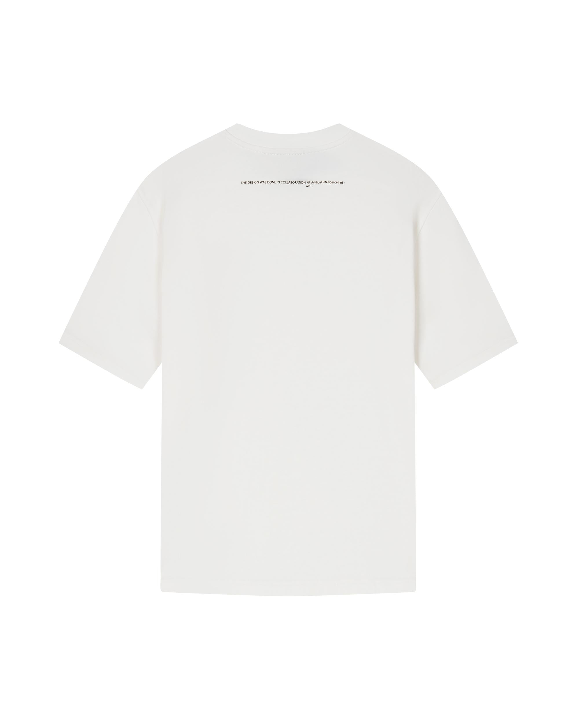 1011778-262 | MEN'S THEME PRINTED LOOSE FIT COTTON T-SHIRT | MARSHMALLOW