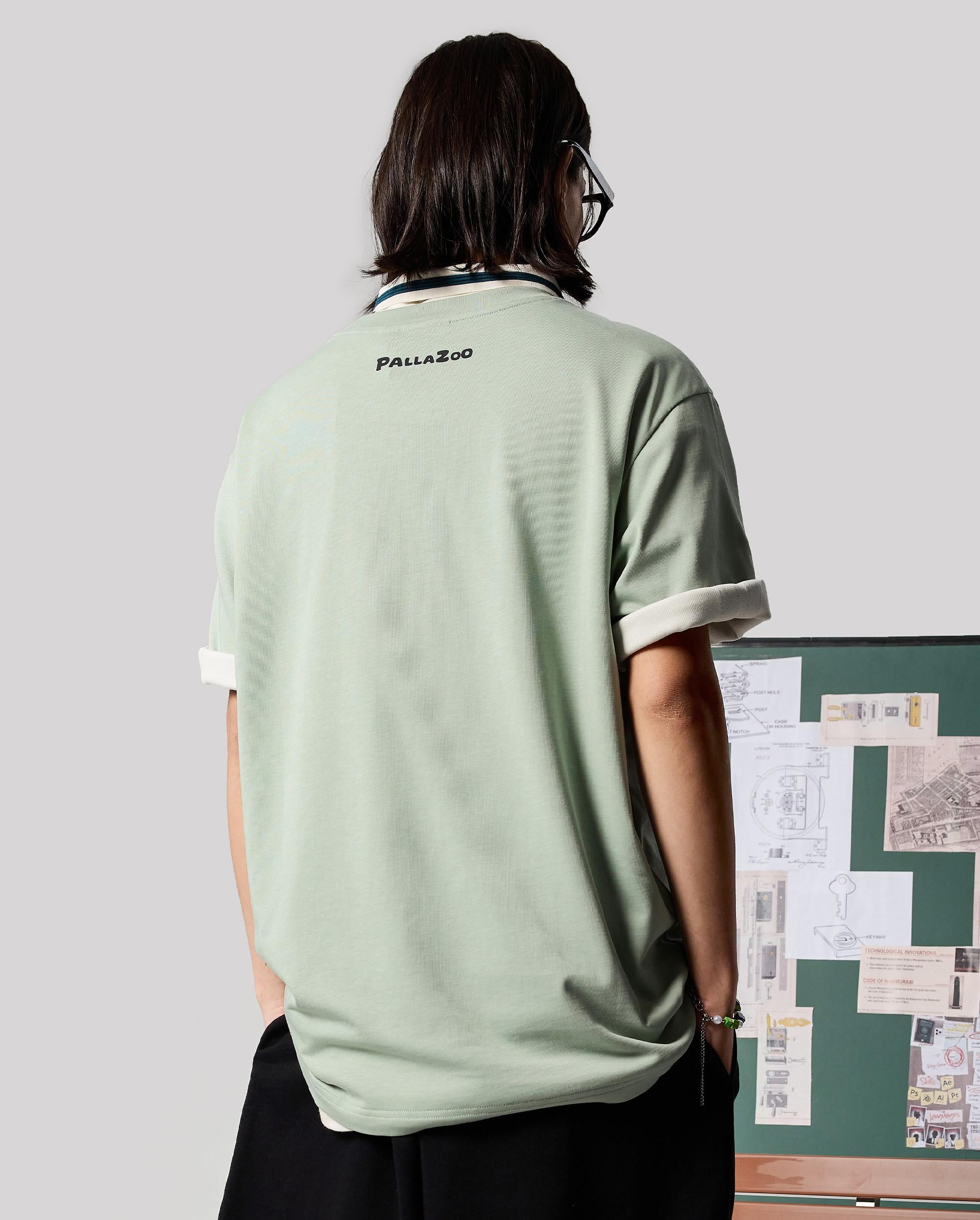 1011785-376 | MEN'S CAPYBARA LOGO LOOSE FIT COTTON T-SHIRT | JADEITE