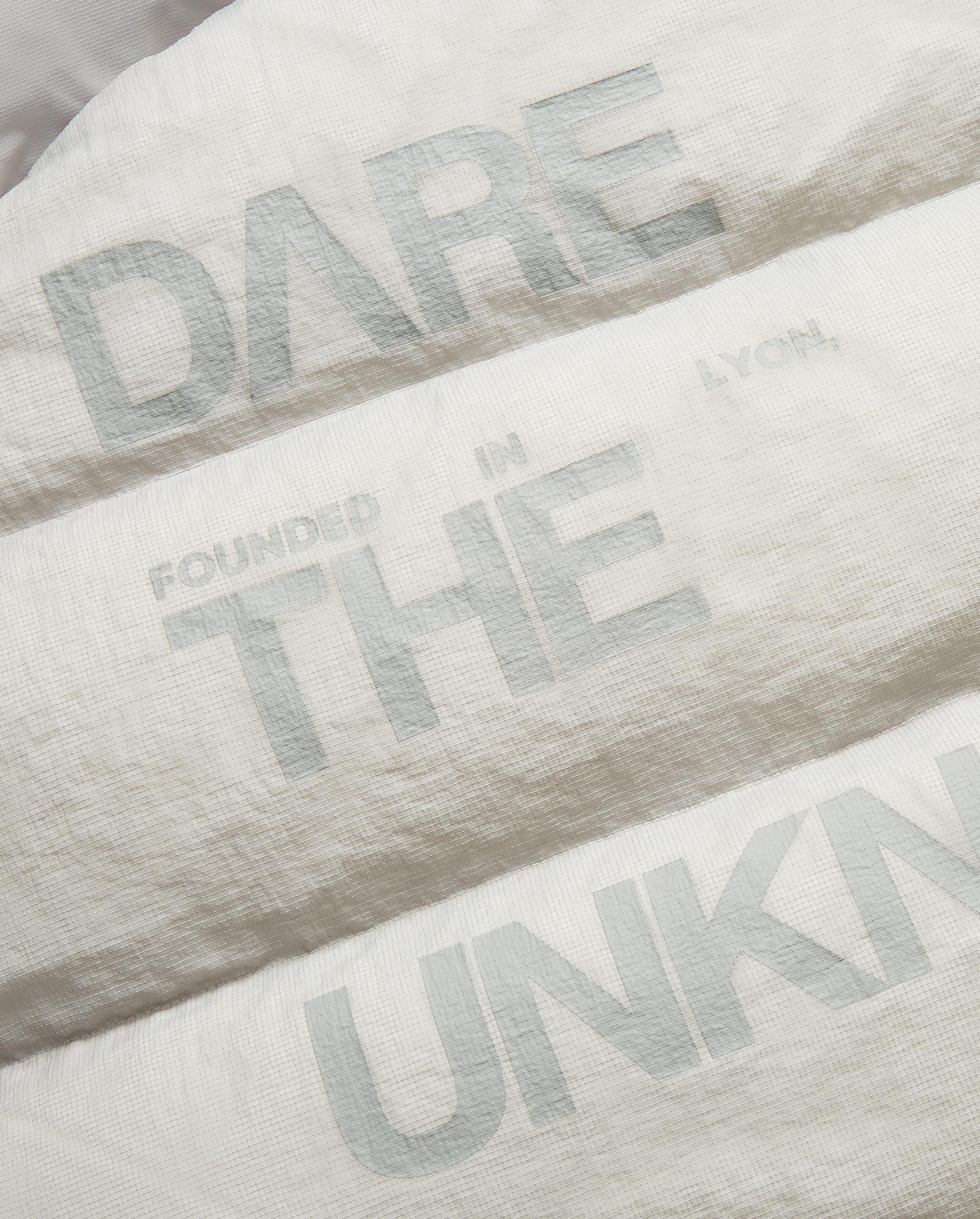 1011815-075 | MEN'S PALLADIUM LOGO HOODED DOWN JACKET | GHOST GRAY