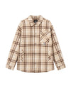 1011823-160 | MEN'S IRIS LOGO CHECKED POCKET JACKET