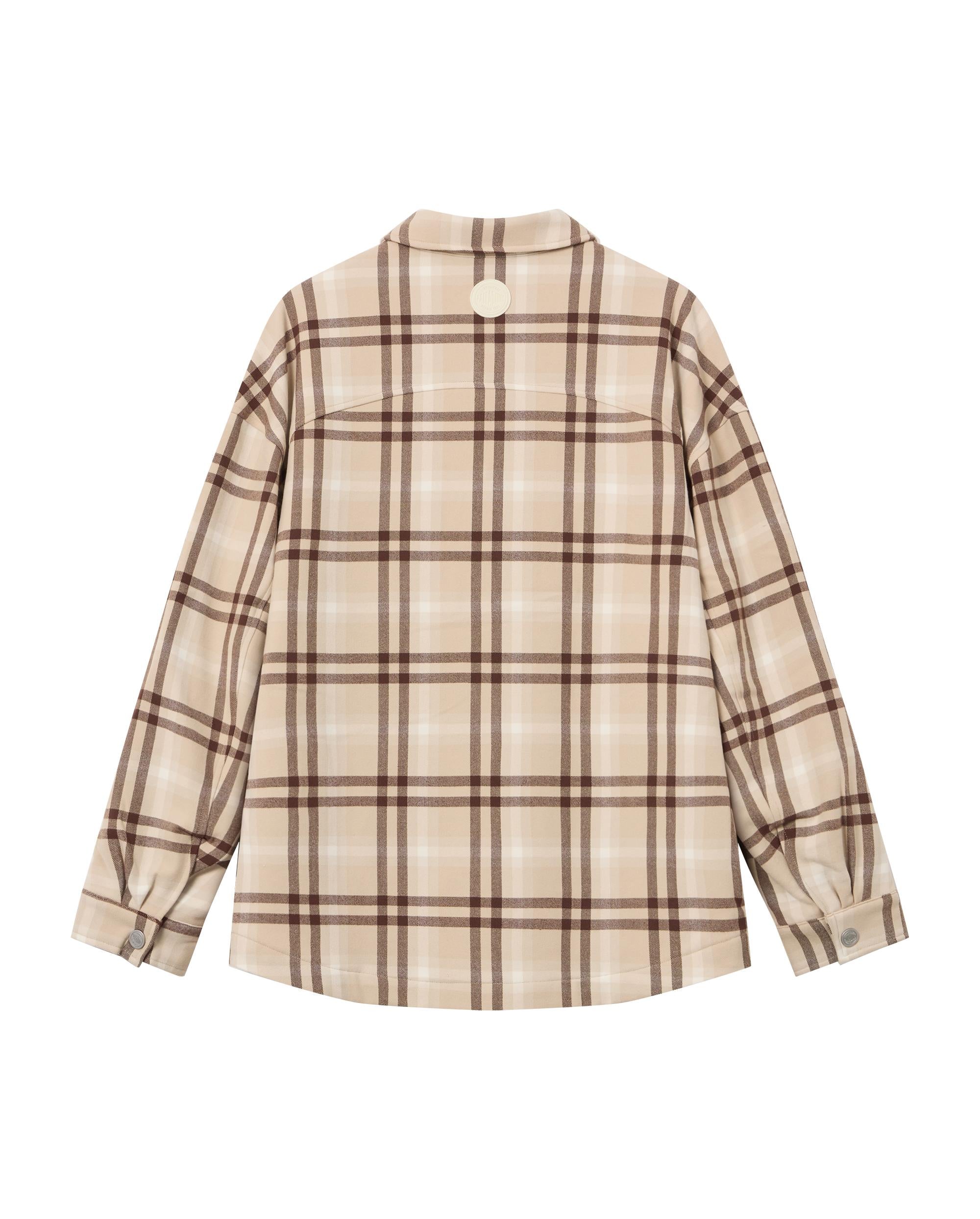 1011823-160 | MEN'S IRIS LOGO CHECKED POCKET JACKET | LTH CO PLAID