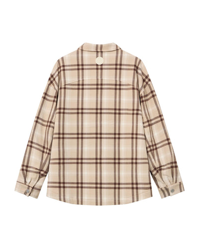 1011823-160 | MEN'S IRIS LOGO CHECKED POCKET JACKET