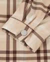 1011823-160 | MEN'S IRIS LOGO CHECKED POCKET JACKET