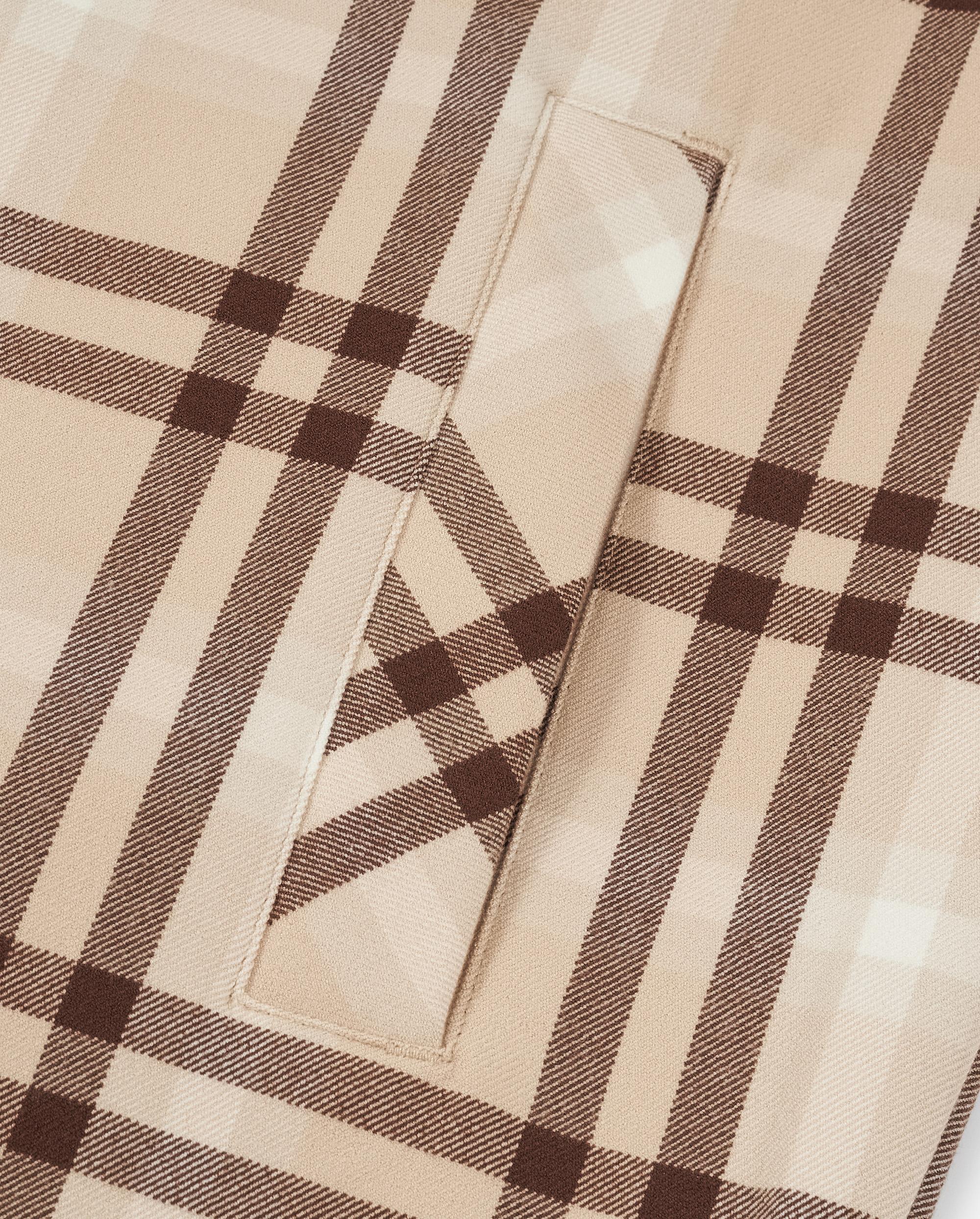 1011823-160 | MEN'S IRIS LOGO CHECKED POCKET JACKET | LTH CO PLAID