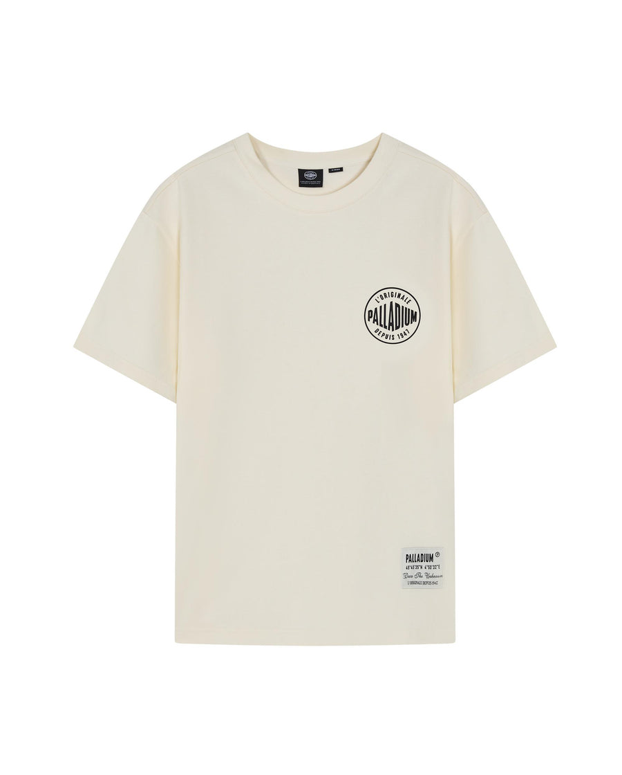 1011838-232 | MEN'S PALLADIUM LOGO SHORT SLEEVES T-SHIRT | VANILLA ICE