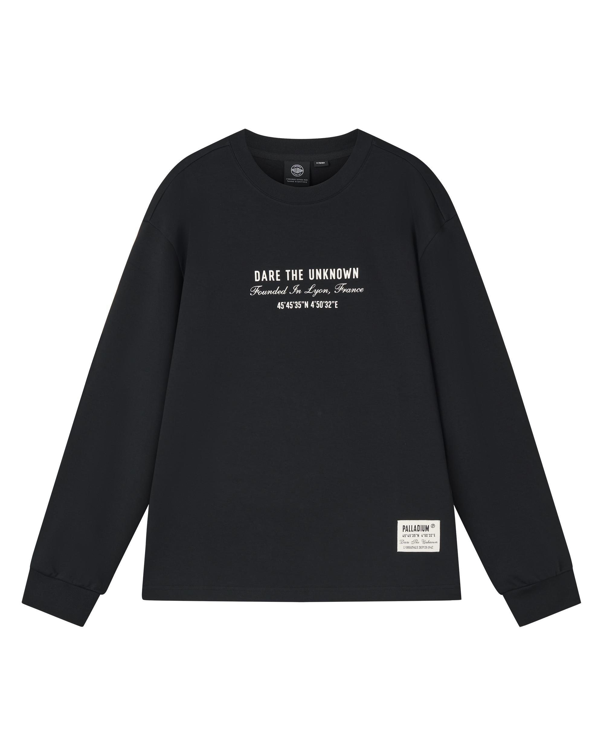 1011839-032 | MEN'S THEME PRINTED LOOSE FIT LONG SLEEVES T-SHIRT | TAP SHOE