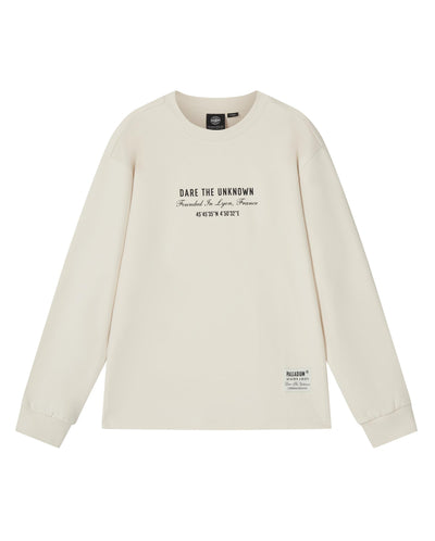 1011839-244 | MEN'S THEME PRINTED LOOSE FIT LONG SLEEVES T-SHIRT | WHITECAP GRAY
