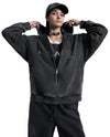 1011843-032 | MEN'S IRIS LOGO LOOSE FIT WASHED COTTON JACKET
