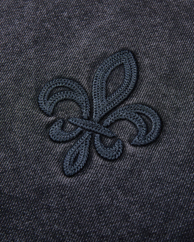 1011843-032 | MEN'S IRIS LOGO LOOSE FIT WASHED COTTON JACKET