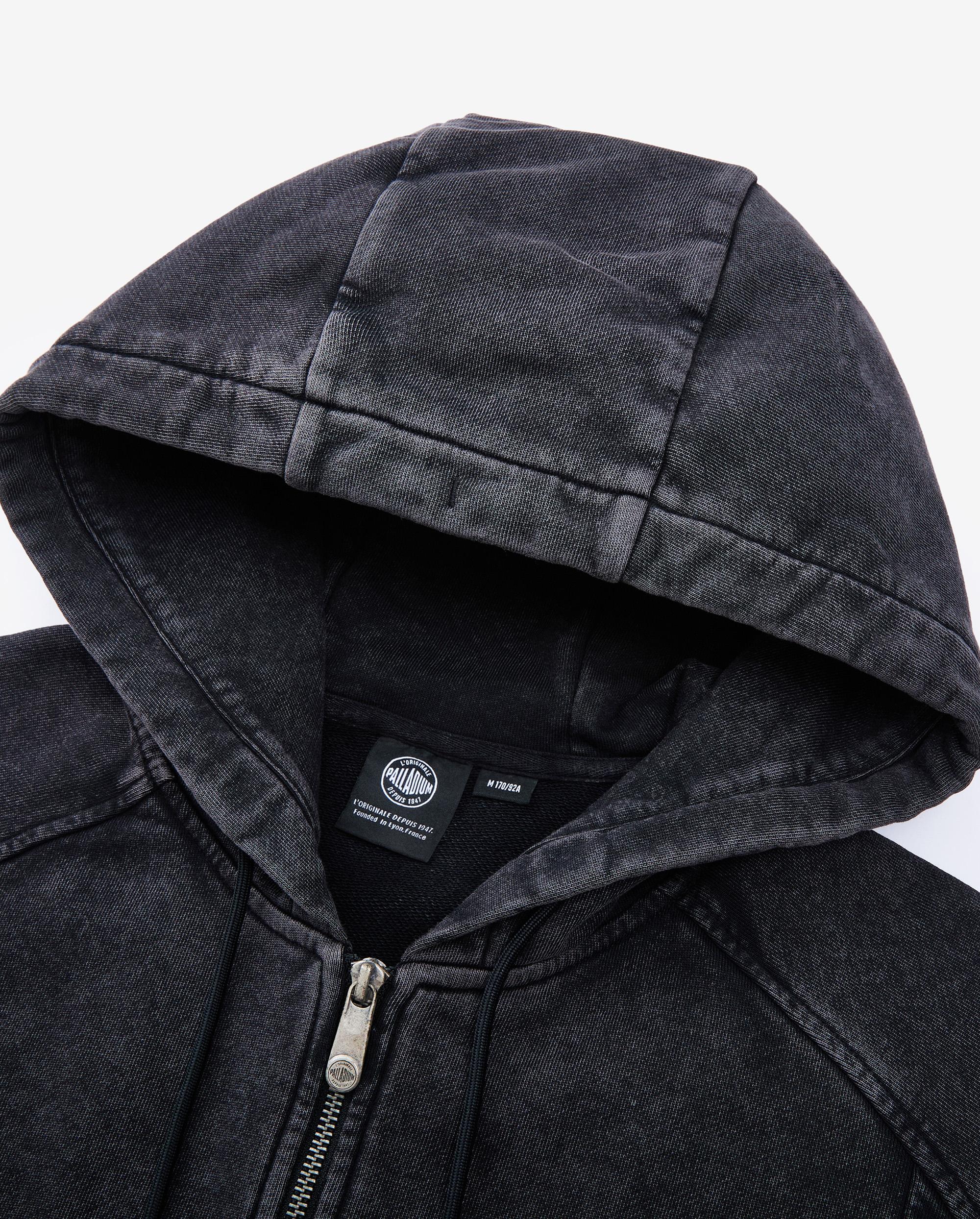 1011843-032 | MEN'S IRIS LOGO LOOSE FIT WASHED COTTON JACKET | TAP SHOE