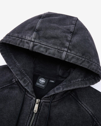 1011843-032 | MEN'S IRIS LOGO LOOSE FIT WASHED COTTON JACKET
