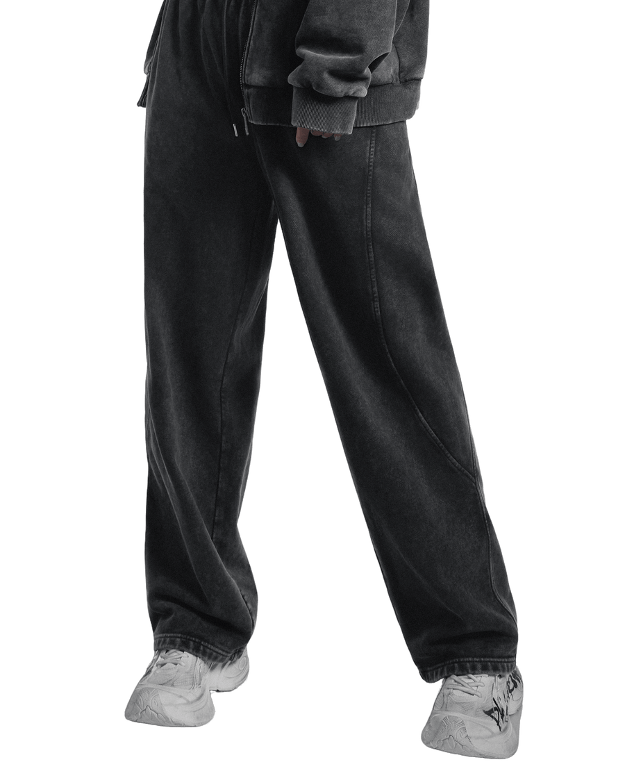 1011844-032 | MEN'S STONE WASHED LOOSE FIT PANTS | TAP SHOE