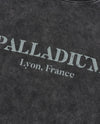 1011846-032 | MEN'S PALLADIUM LOGO LOOSE FIT WASHED T-SHIRT | TAP SHOE