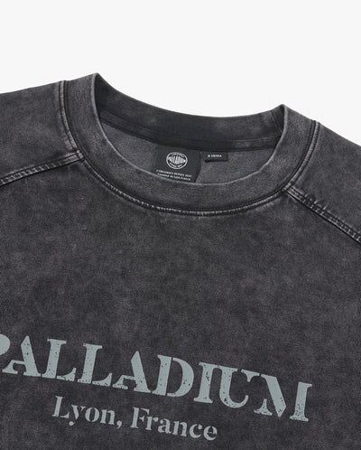 1011846-032 | MEN'S PALLADIUM LOGO LOOSE FIT WASHED T-SHIRT | TAP SHOE